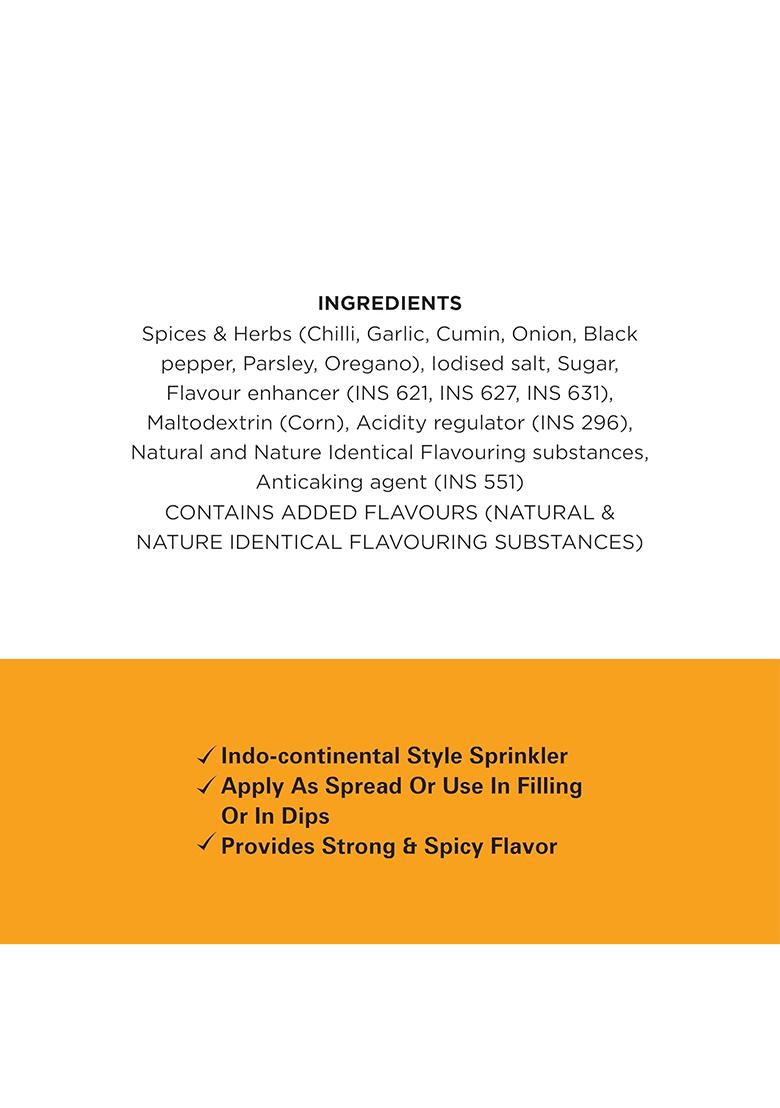 Chef'S Art Chilli Garlic Sprinkler Powder (Food Seasoning) 500 Gm