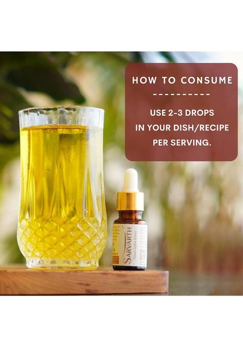 Sarvarth Finest A++ Grade 100% Pure Natural Saffron/Kesar Extract For Food/Cuisine Skin Care And Improved Health | Liquid Kesar Pooja & Gifting (5 Gram)