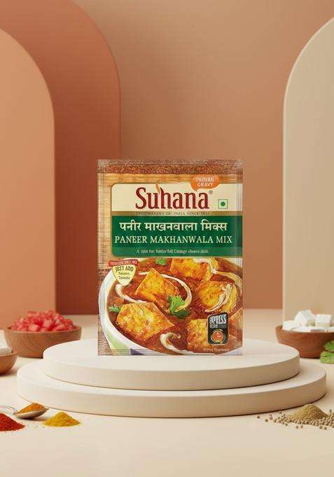 Suhana Paneer Makhanwala Spice Mix 50G - Pack Of 3