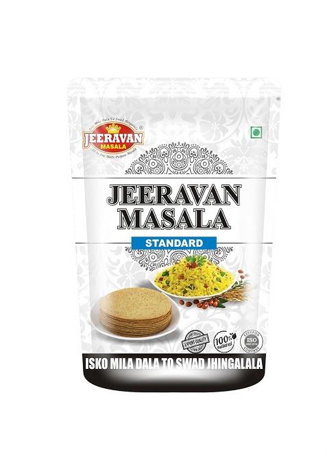 Jeeravan Masala Standard - Poha,Pakoda Spice Powder For Raita Fruit Chaat Natural Hing Mix 500 Gm (Pack Of 1)