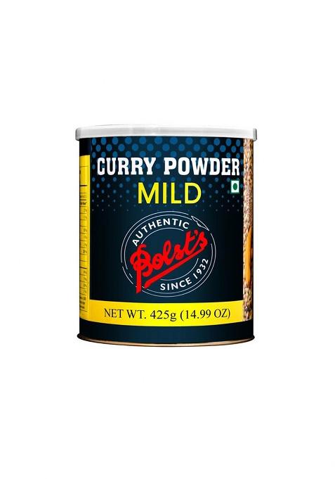 Bolst'S Mild Curry Powder | Masala Indian Kitchen Spices 10+ Authentic Whole Multi-Purpose Cury For Veg Or Non-Veg Curries & Sabzis 425G