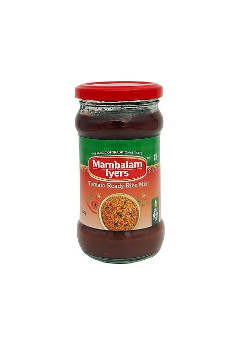 Mambalam Iyers Tomato Rice Mix 300G Bottle | Thakkali Paste South Indian Ready For Quick Meals
