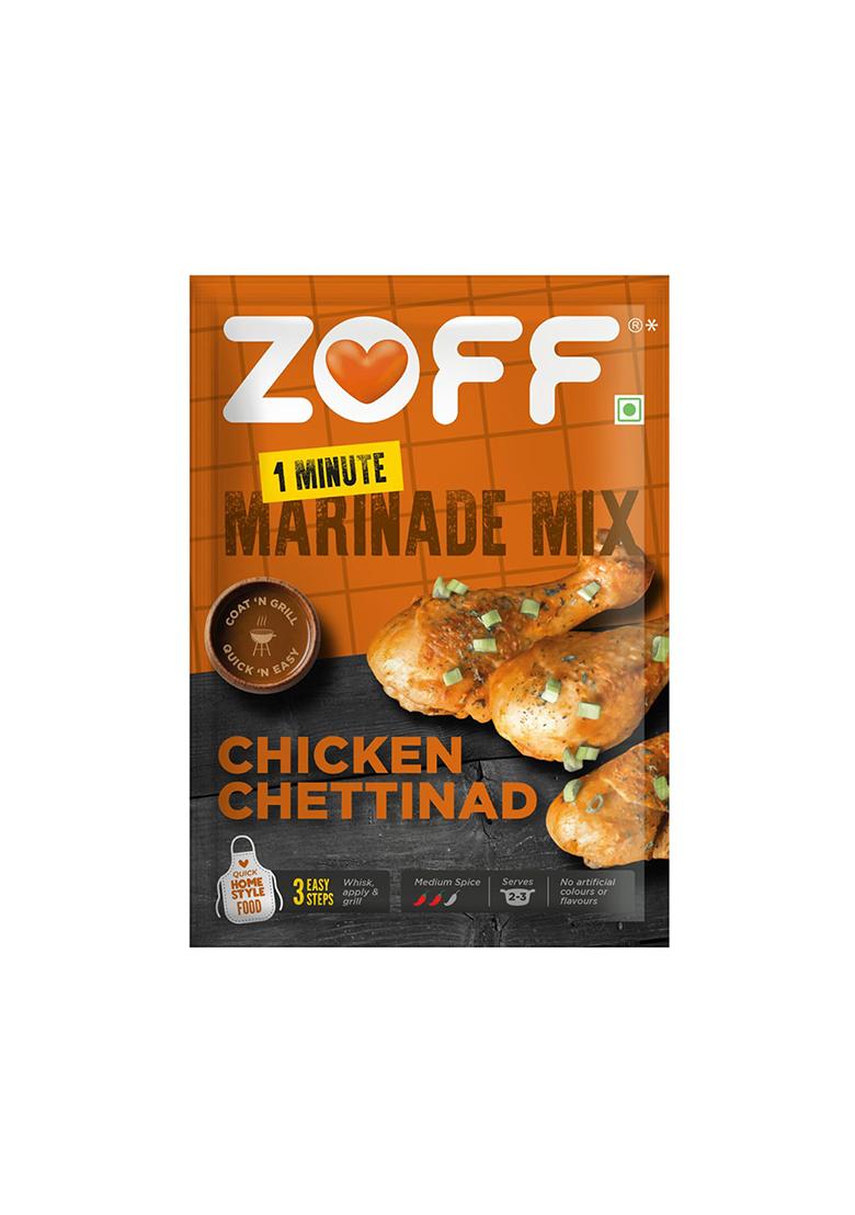 Zoff Chettinad Chicken Masala Marinade Mix