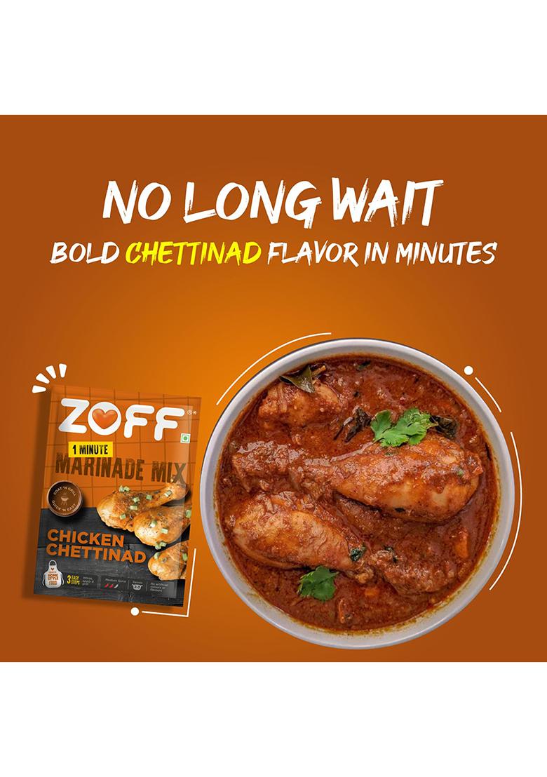Zoff Chettinad Chicken Masala Marinade Mix