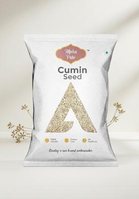 Alpha Pure Jeera | Whole Cumin Seeds (500G) Fresh & Natural Indian Spice Rich Aroma Authentic Flavor Essential For Curries, Biryani, Pickles Traditional Cooking