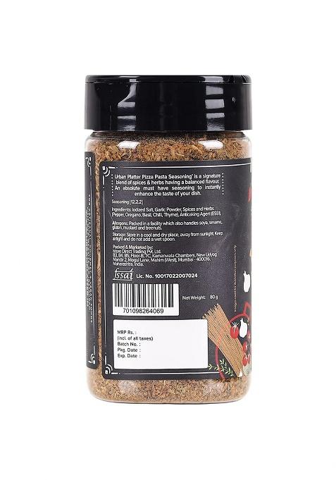 Urban Platter Pizza Pasta Seasoning, 80G (Signature Italian-Style Seasoning | Multipurpose Herb & Spice Blend Msg-Free)