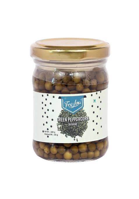 Freshos Green Peppercorns 100G Aromatic & Flavorful Spice For Cooking