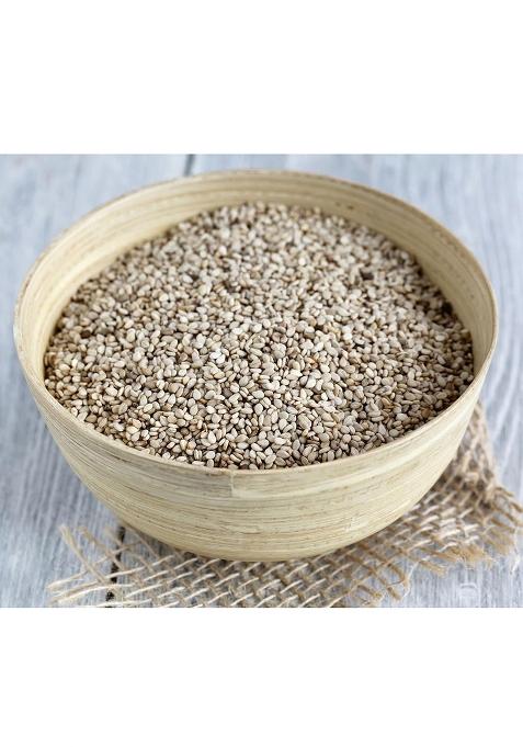 Veganic Roasted Sesame Seeds | White Til For Eating