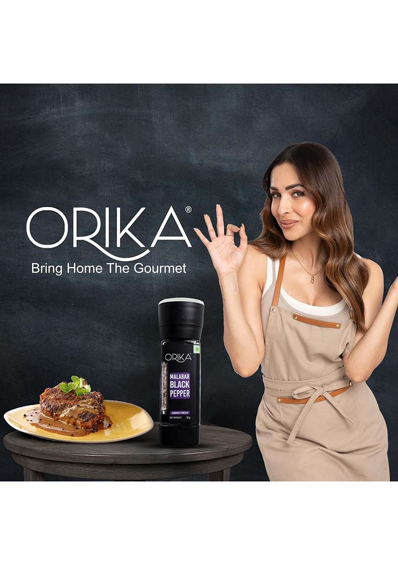 Orika Malabar Black Pepper Grinder 50G - Indya