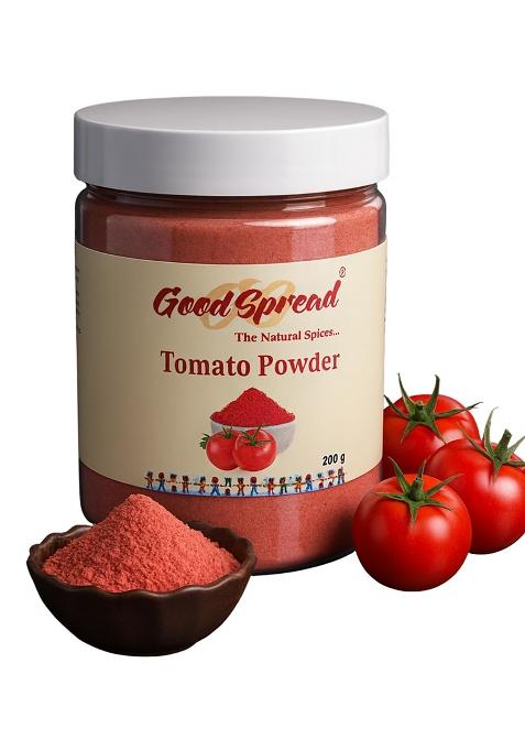 Goodspread Organically Grown Dehydrated Tomato Powder: 200Gm - The Perfect Culinary Companion For All Your Needs