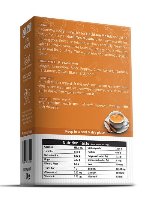 Hathi Masala Tea Masala, 100 Grams
