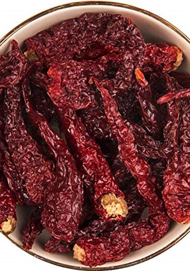 Shirish Masala Kashmiri Red Chilli Whole (Stemless) (1 Kg) (Sortex Clean) 70 Years Of Trust