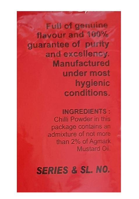 Laa-Jawab Kashmiri Red Chilli Powder | Pure, Authentic Lal Mirch Rich Color & Aroma 500G X 2 Packs (1Kg)