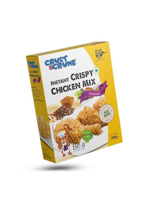 Crust & Crumb N Instant Crispy Chicken Mix - Original | Cook In 9 Minutes 200 Gm