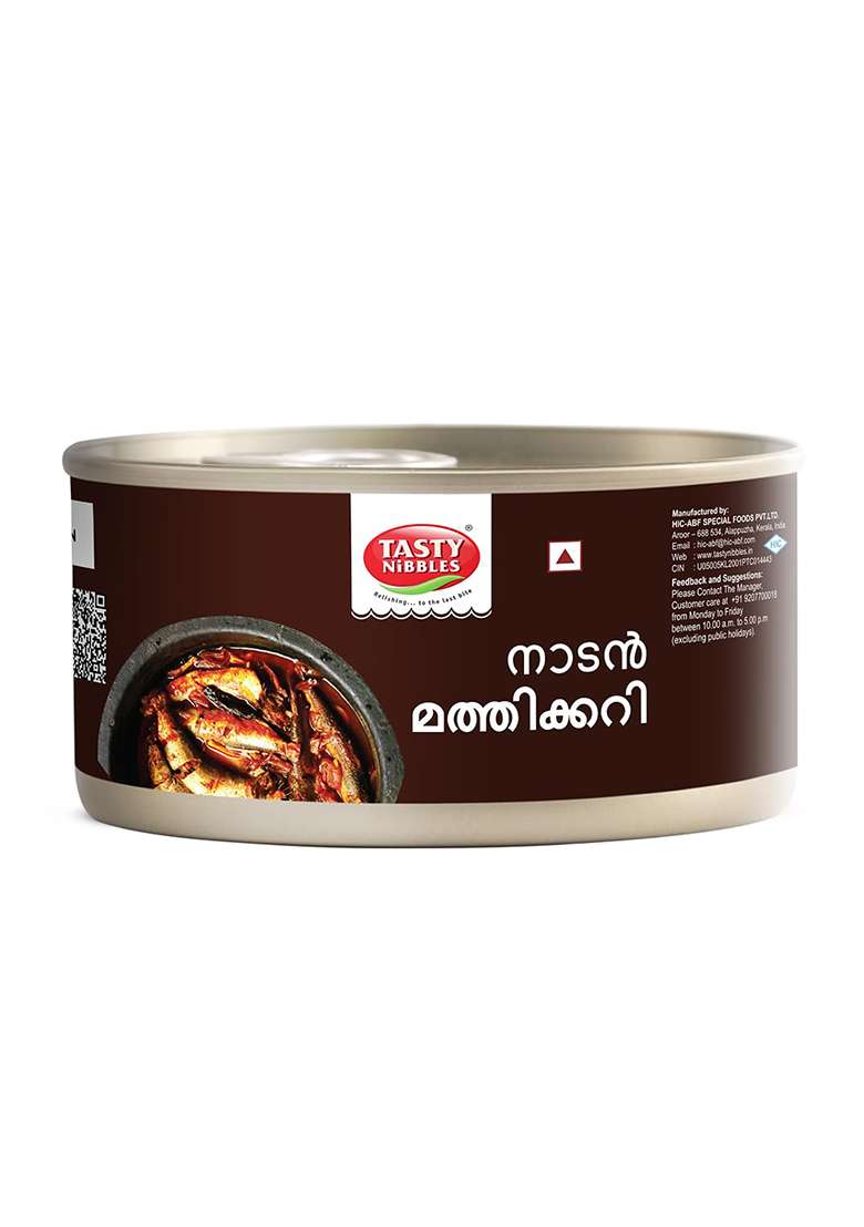 Tasty Nibbles Traditional Sardine Curry 185Gx3(Pack Of 3, 555G) - Indya