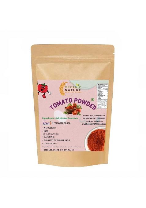 Organic Nature Dehydrated Ready To Use Tomato Powder Pack Of 100 Gram