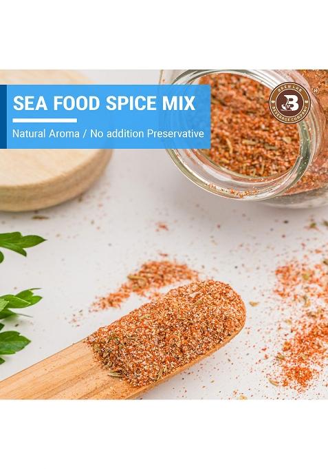 Brew Lab Rich & Spicy Sea Food Spice Blend | For Prawns, Crabs, Shrimp Seashell (100 G)