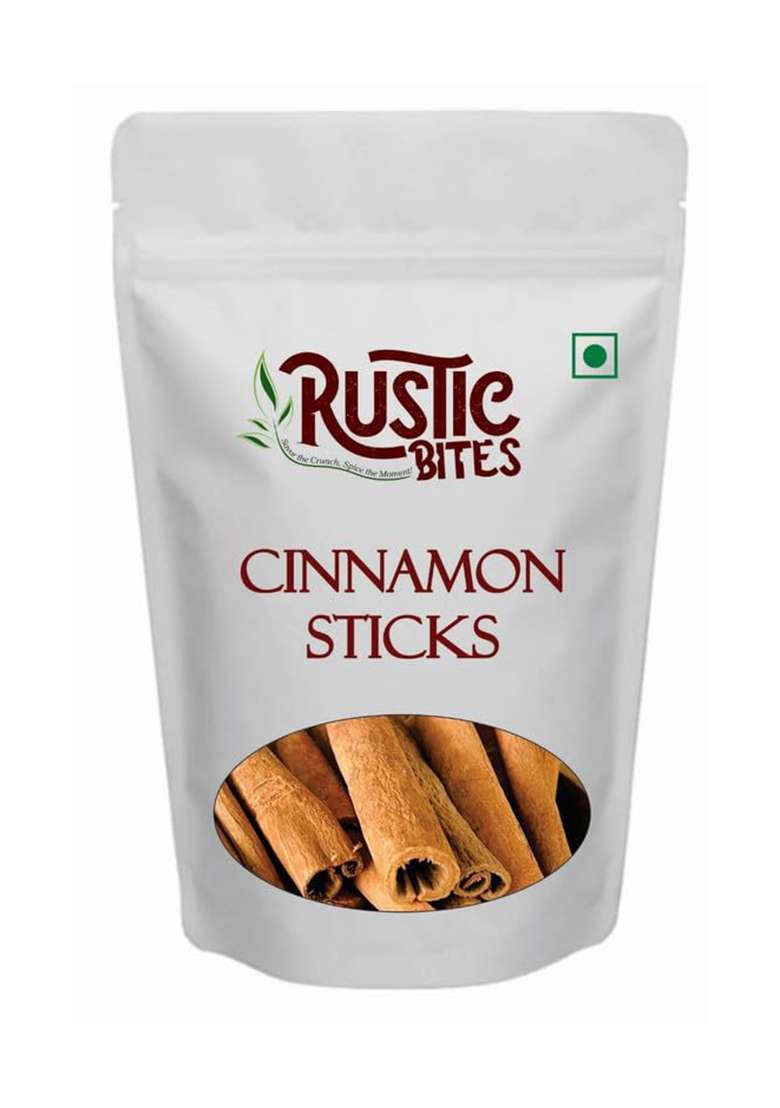 Rustic Bites Dalchini Cigar Aromatic Cinnamon Sticks | Everyday Cooking & Smoothies 1Kg - Indya