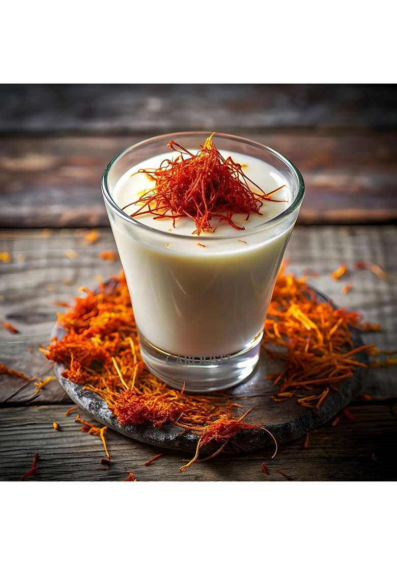 Eurohaus Carousel Saffron Original - 2 Gram Pure Kashmiri Mongra Kesar Organic For Cooking & Pooja| Grade A+ With Rich Aroma Flavor - Indya