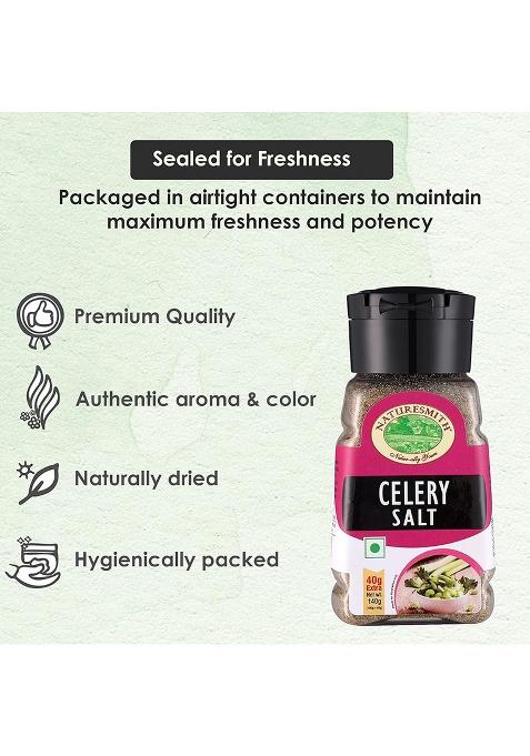 Nature Smith Naturesmith Celery Salt-100G || Ready To Use Sprinkler Jar