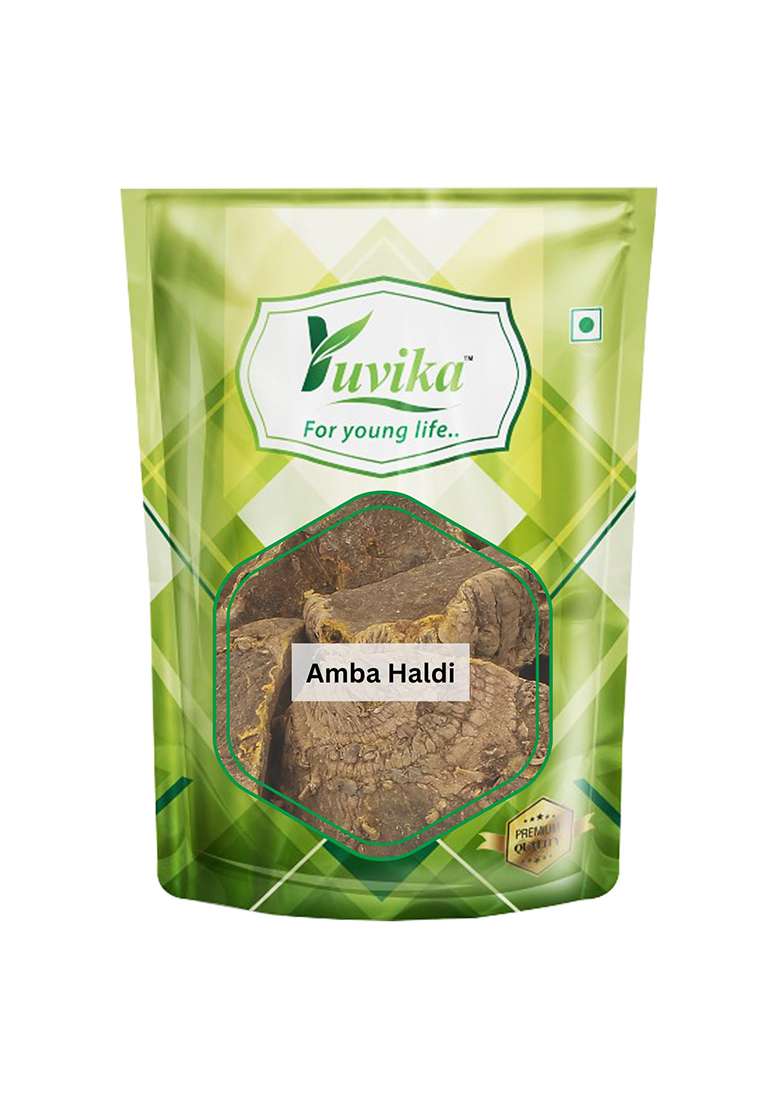 Yuvika Amba Haldi - Jangli Curcuma Aromatica Wild Turmeric 100 Grams - Indya