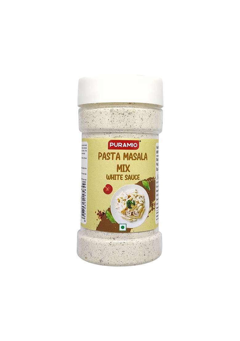 Puramio Pasta Masala Mix (Powder)- (White Sauce, 100G) - Indya