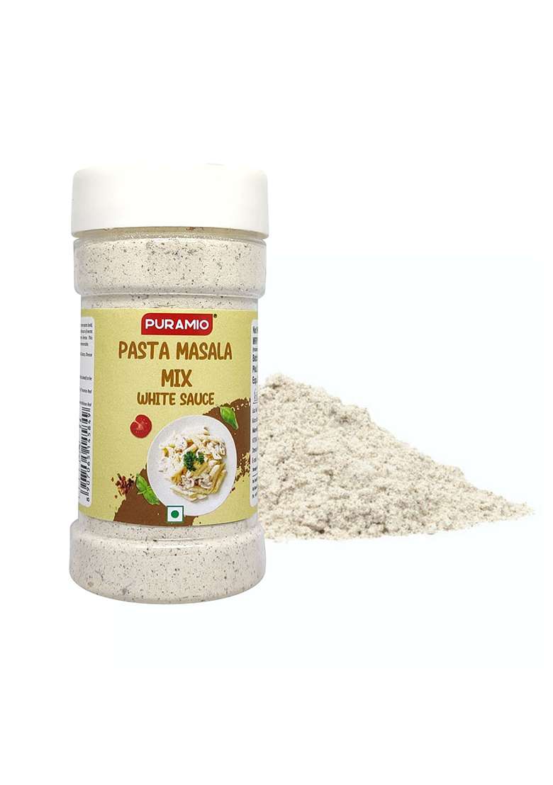 Puramio Pasta Masala Mix (Powder)- (White Sauce, 100G) - Indya