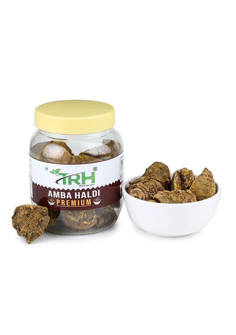 Trh Amba Haldi - Jangli Curcuma Aromatica Wild Turmeric Whole (200 Gm, Organic Whole) - Indya