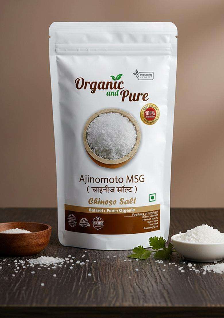Organic And Pure Ajinomoto Aji-No-Moto | Umami Seasoning Japanese| Monosodium Glutamate Msg Chinese Salt (200G) - Indya