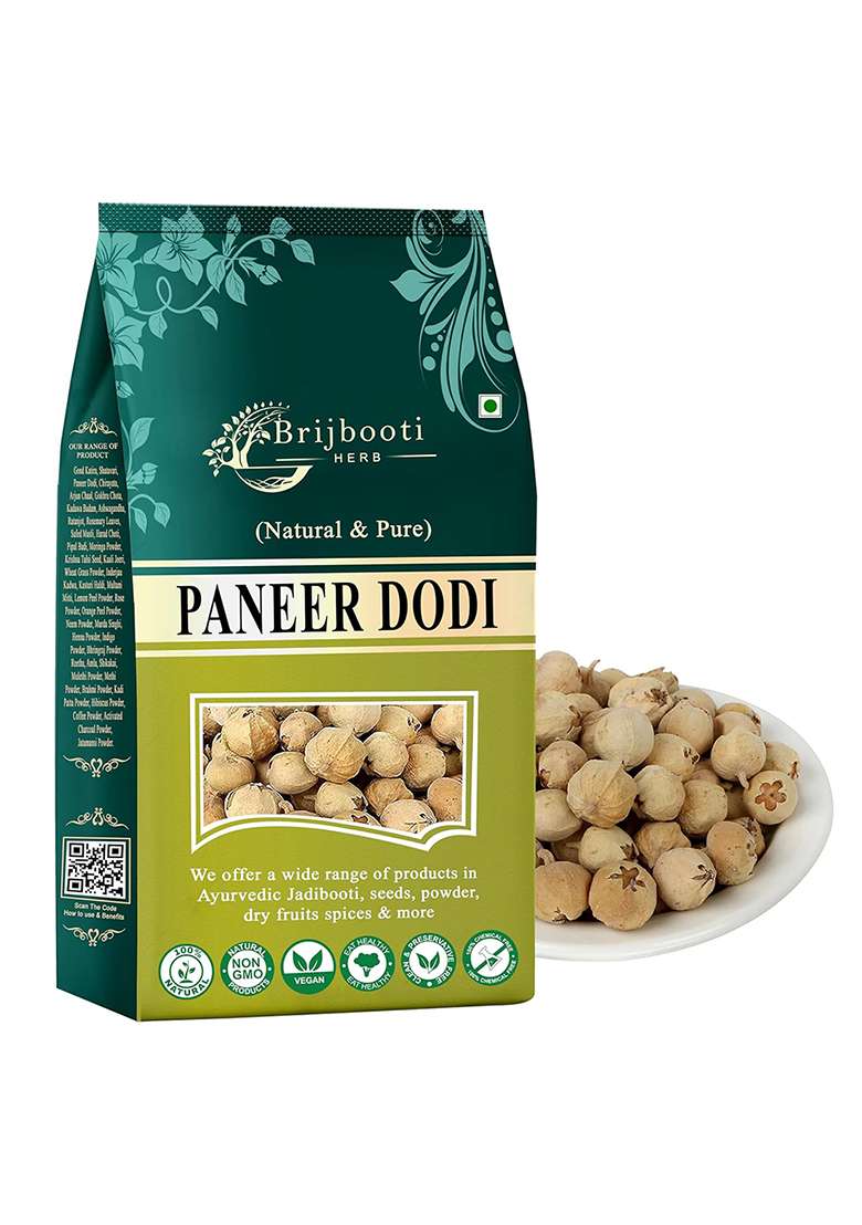 Birju Mahavir 250 Gr Paneer Dodi Phool/Paneer Doda, Multi - Indya