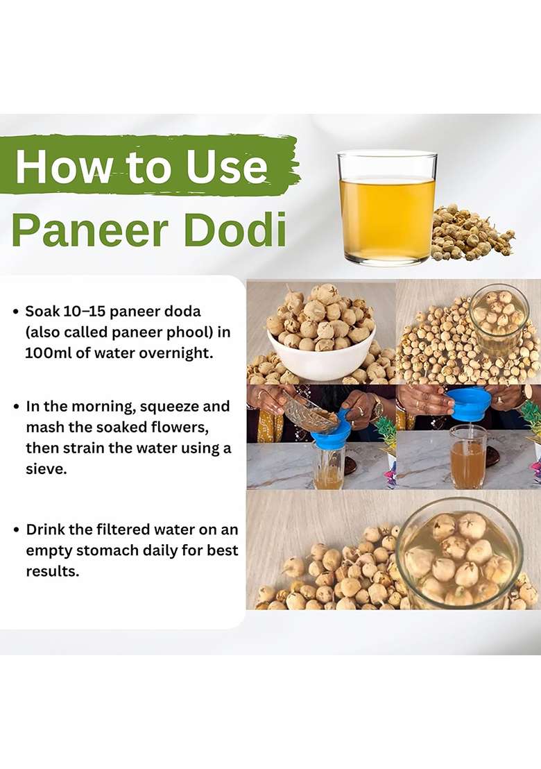 Birju Mahavir 250 Gr Paneer Dodi Phool/Paneer Doda, Multi - Indya