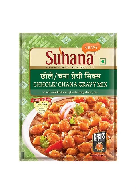 Suhana Chhole Chana Spice Mix 50G - Pack Of 3