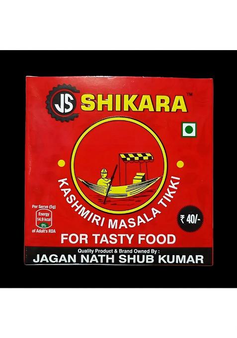 Js Shikara Special Kashmiri Masala Tikki Traditional Indian Spice Mix, Premium Authentic Flavor, Pack Of 12 X 40G (Total 480G)