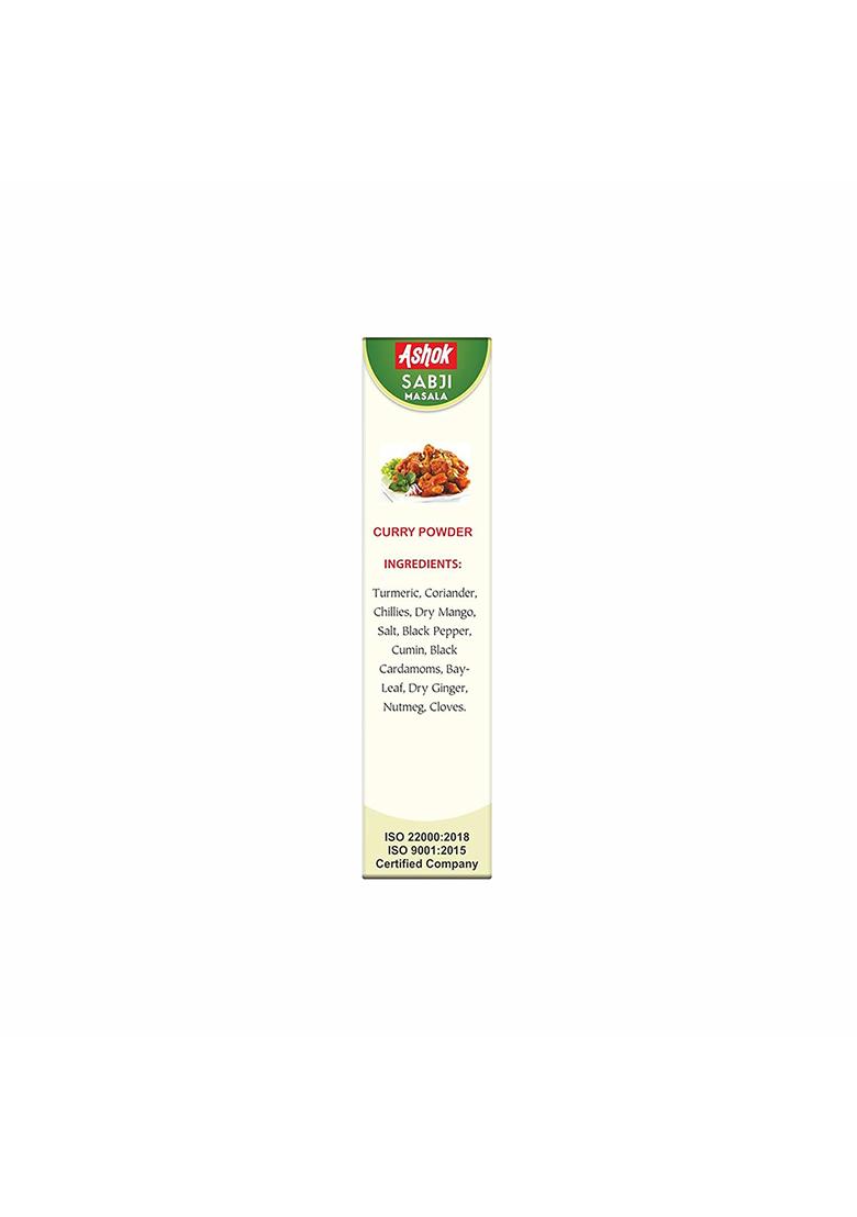 Ashok Sabji Masala | Spices With Natural Ingredients For Healthy And Delicious Cooking- 200 Gram