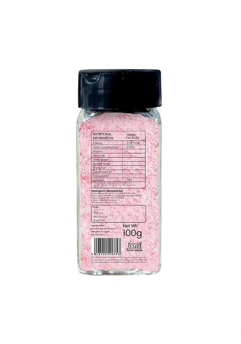 Chef Urbano Himalayan Pink Salt Sprinkler 100G | Pure & Natural Mineral Rich Low Sodium Packed With 84 Minerals Glass Bottle