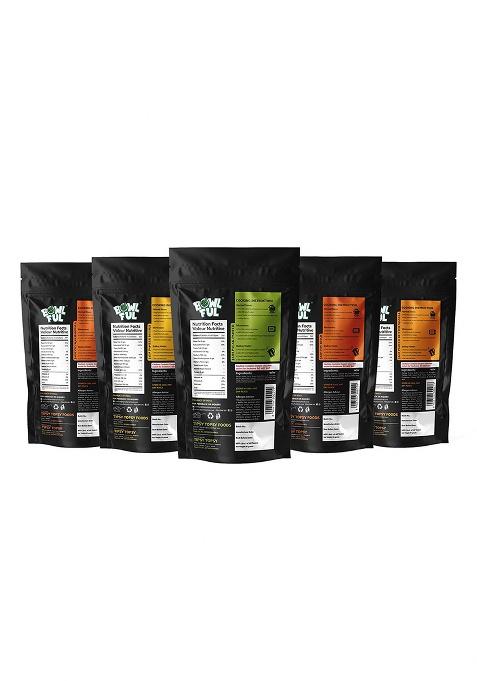 Bowlful Jain Main Course Combo, 100% Natural, Ready To Eat, Freeze Dried Food