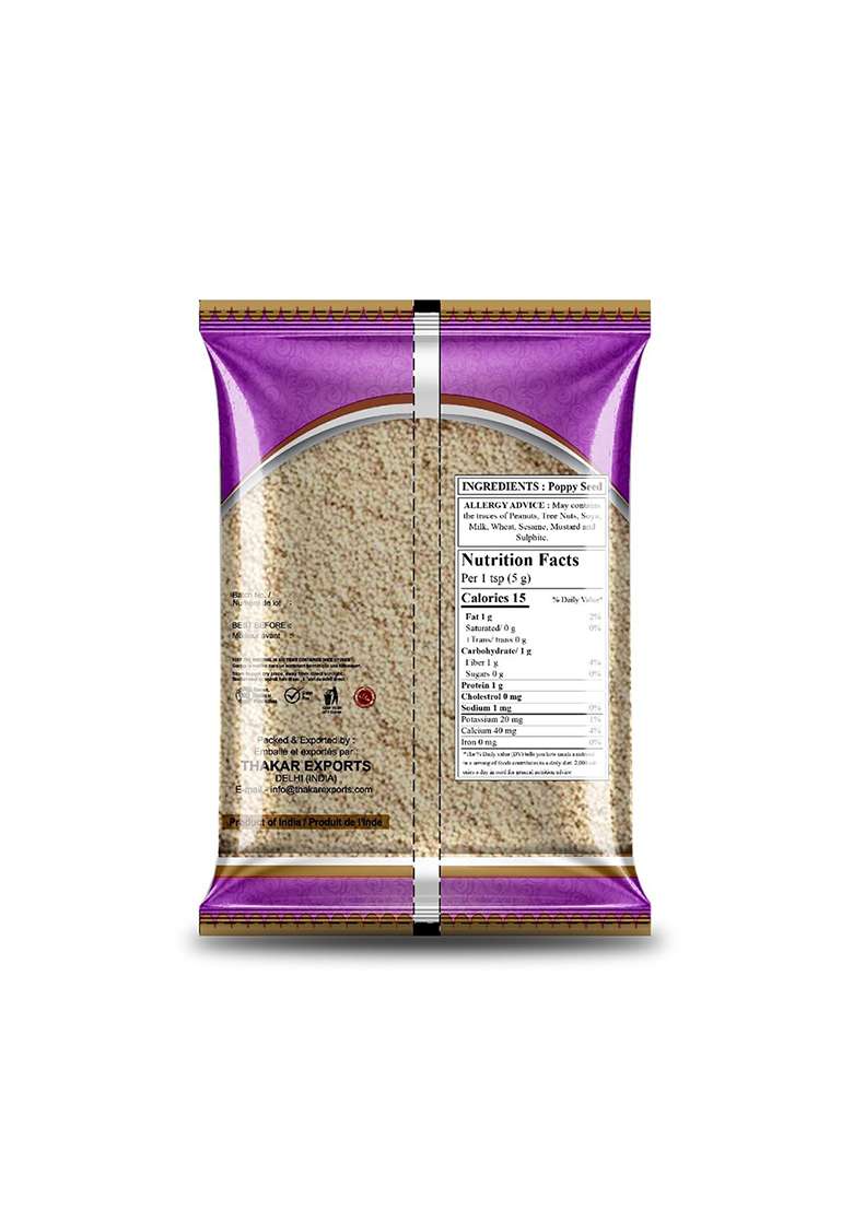 Thakar Khus Khus-Poppy-Seed-Kasa Kasa Seed. Powder. 100G | Poppy Seeds.Powder - Argemone Mexicana Pure & Natural - Indya