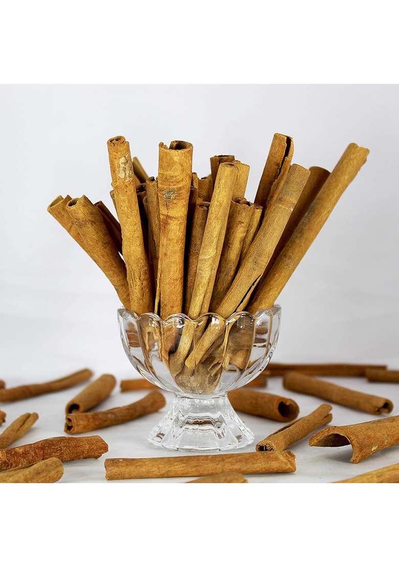 Swiss Naturals Cinnamon Sticks Organic | Dalchini Stick Cassia Whole, 400 Grams - Indya