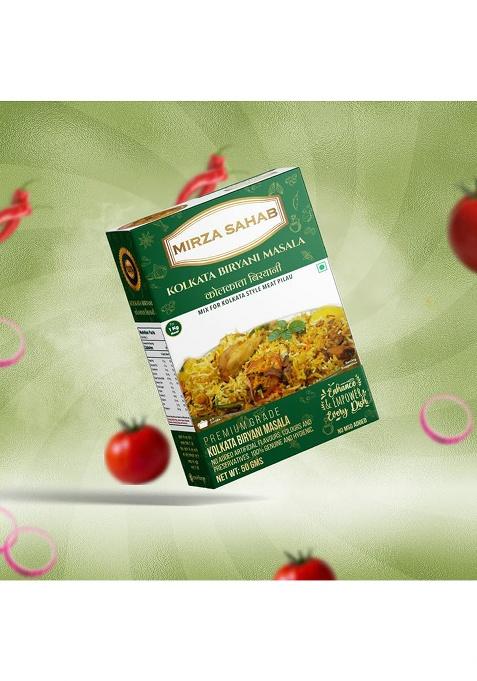 Mirza Sahab Kolkata Biryani Masala | Exotic & Flavorful Spice Blend Authentic Kolkata-Style