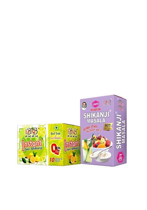 Jain Shikanji Hbmb Combo Pack Instant And Masala 100G