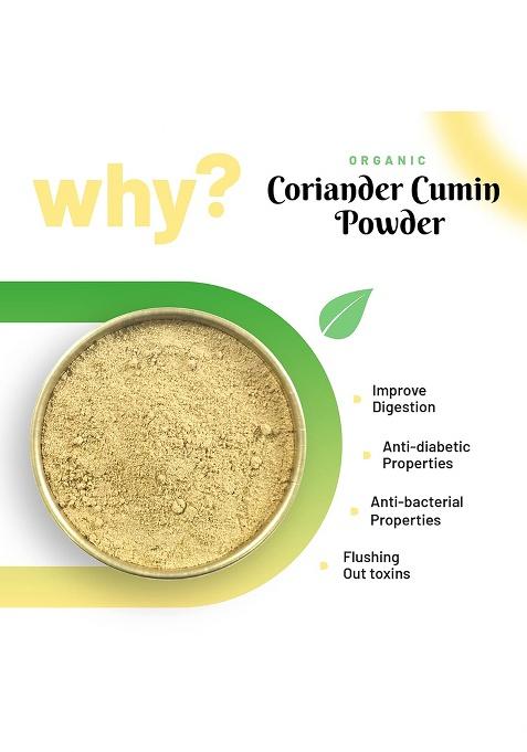 Pure Organio Organic Coriander Cumin Powder