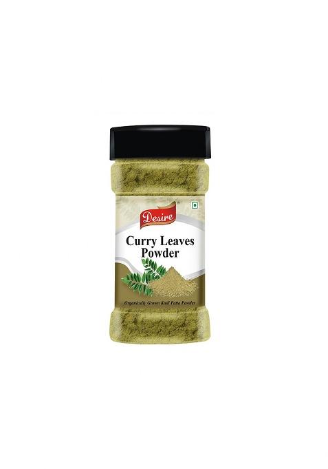 Desire Curry Leaf Powder 80 Gram [Dried Kadi Patta Powder]
