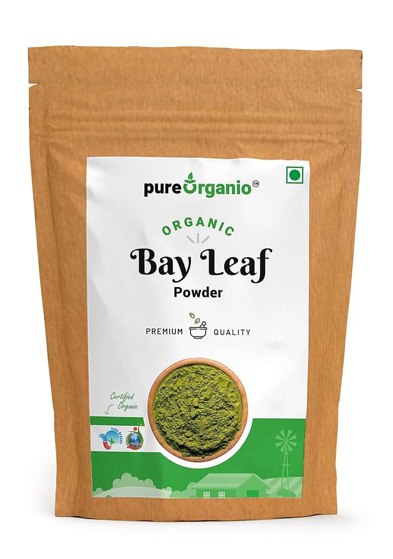 Pure Organio Organic Bay Leaf Powder (250 Gm) - Indya