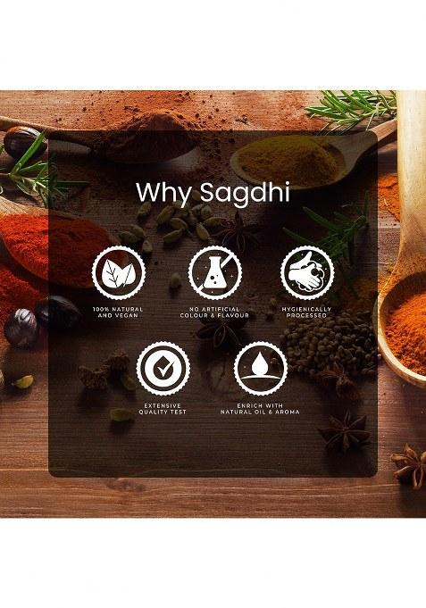 Sagdhi Meat Masala Powder Pack Of 4 (50G Each, Total 200G) | Indian Aromatic Spice Mix For Chicken & Mutton