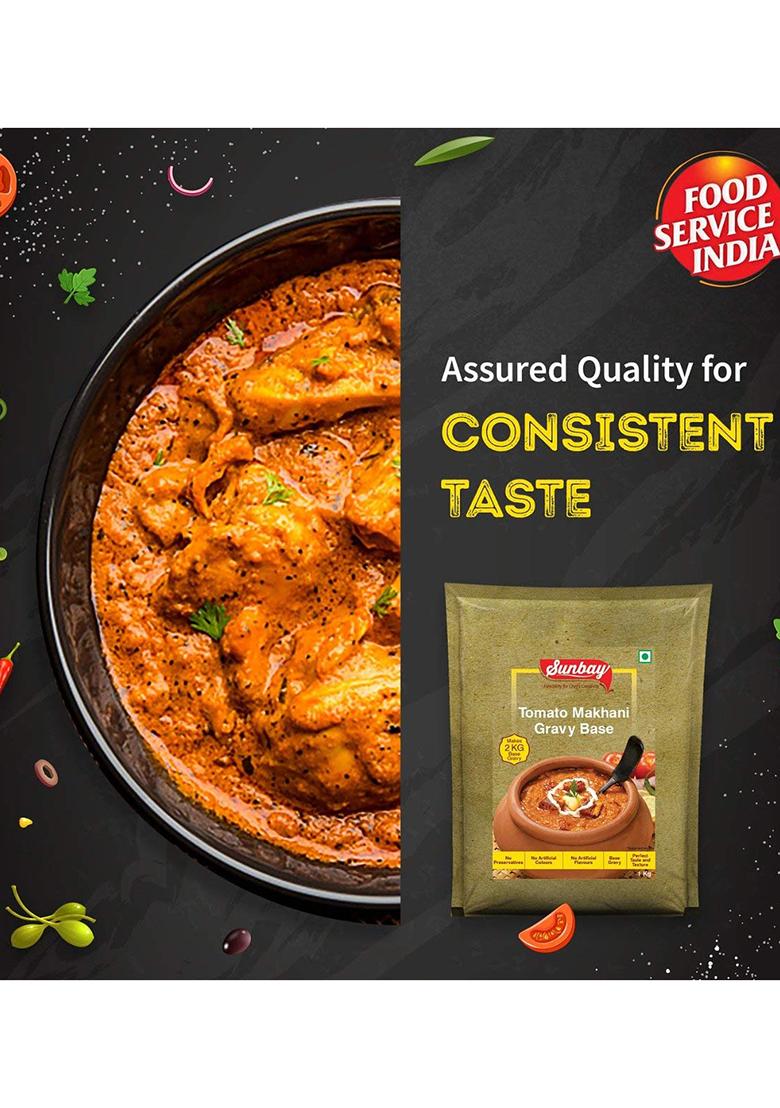 Food Service India Sunbay Readymade Gravy Base (Tomato Makhni)