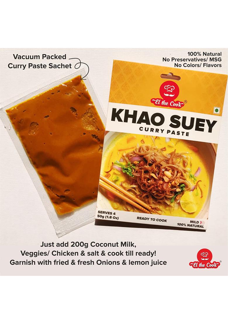 El The Cook Burmese Khowsuey Curry Paste