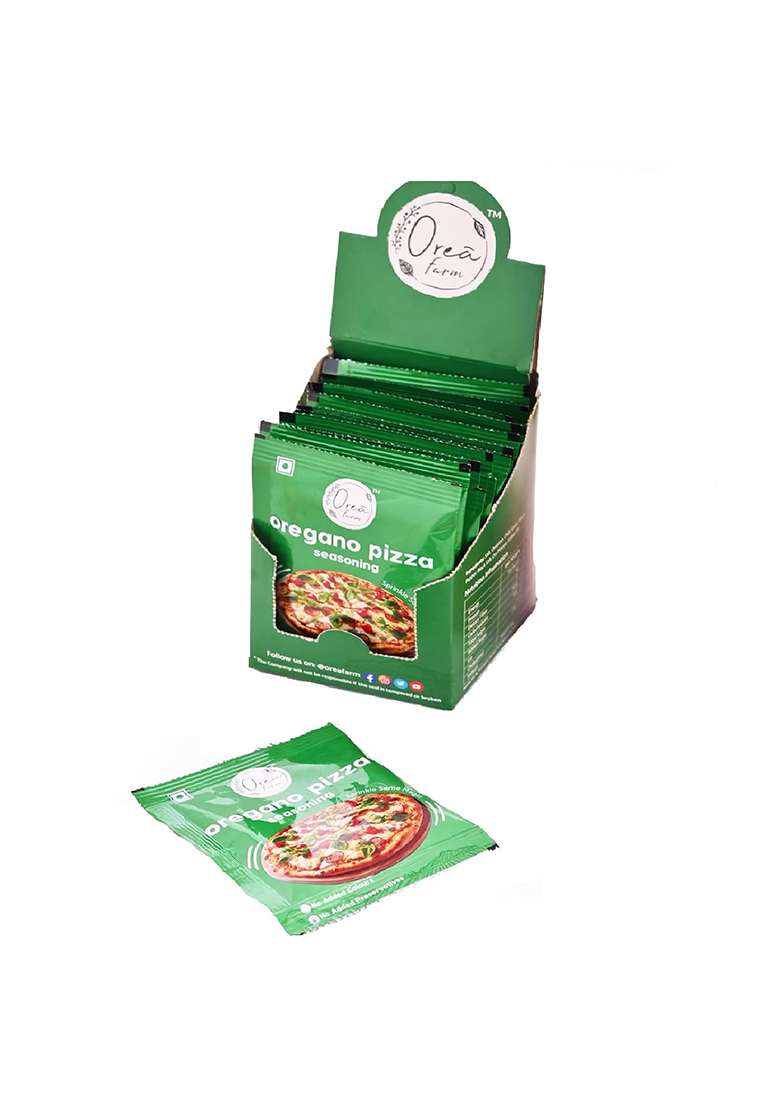 Orea Farm Oregano Pizza Seasoning Sachets, 15 Sachets Inside Of 10G (150G) Box - Indya
