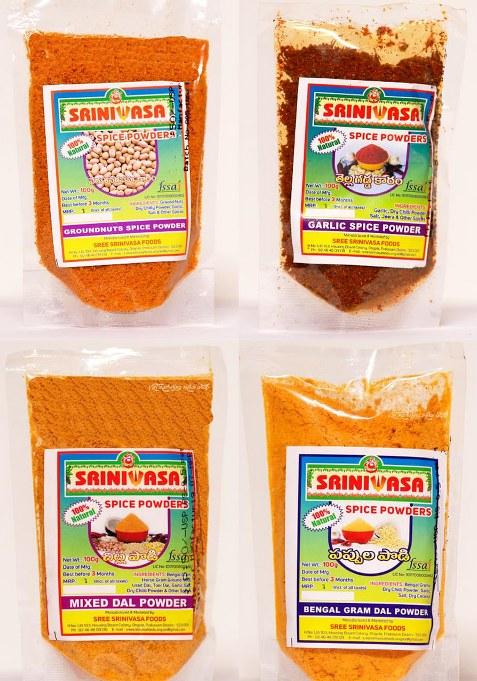 Sreenivasa Andhra Special Spicy Powder Combo