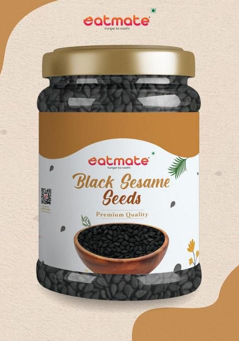 Eatmate Premium Black Sesame Seeds