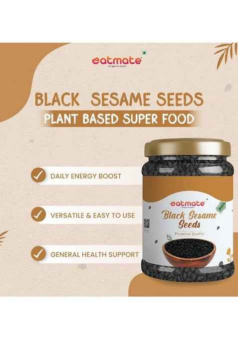 Eatmate Premium Black Sesame Seeds